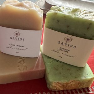 Jabón Artesanal Aloe Vera / Lavanda